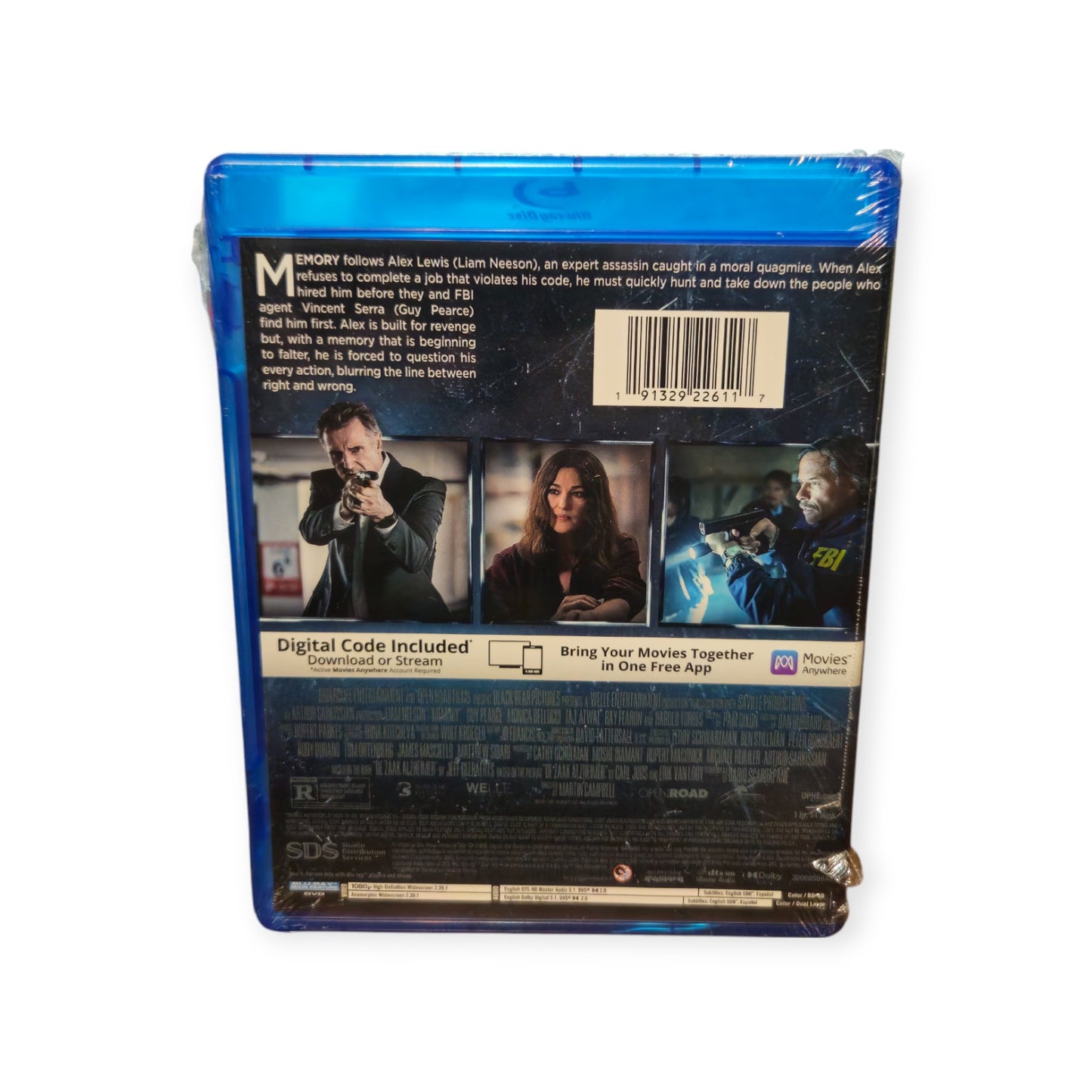 Memory - Sealed - Blu Ray