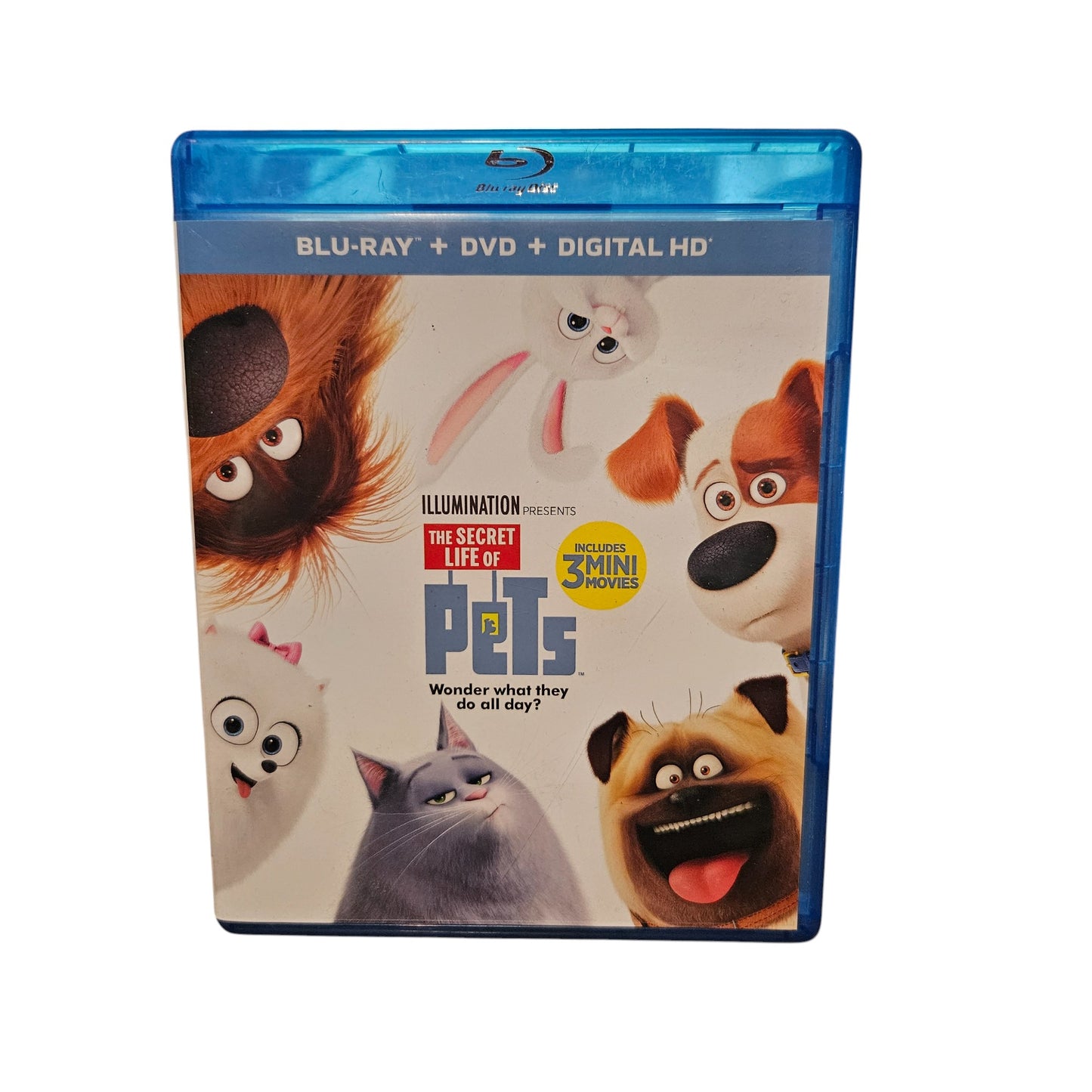 The Secret Life Of Pets - Perfect Discs - Blu Ray - Dvd