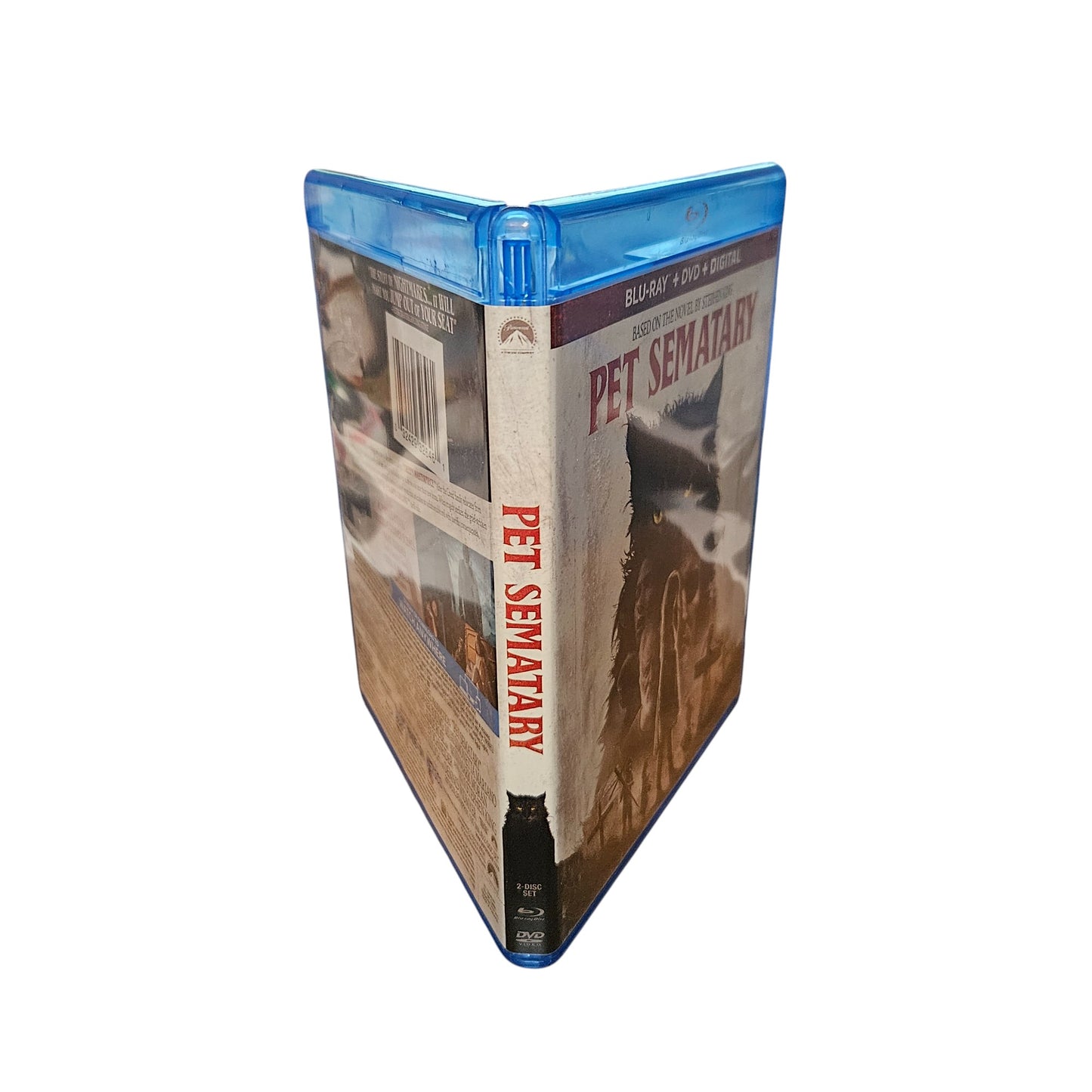 Pet Sematary - Perfect Discs - Blu Ray - Dvd - 2019 - Stephen King