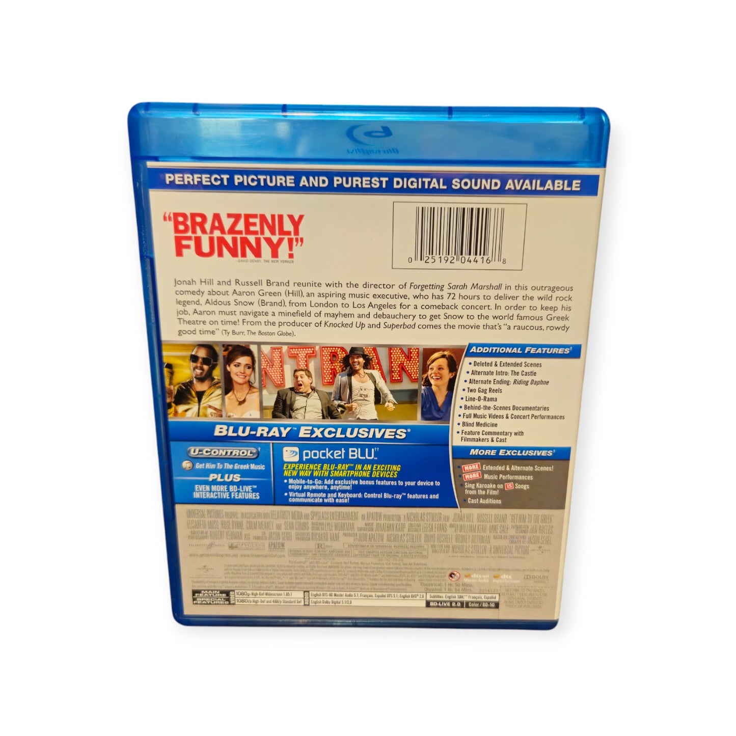 Get Him to the Greek - Perfect Discs - Blu Ray - Dvd - Russell Brand