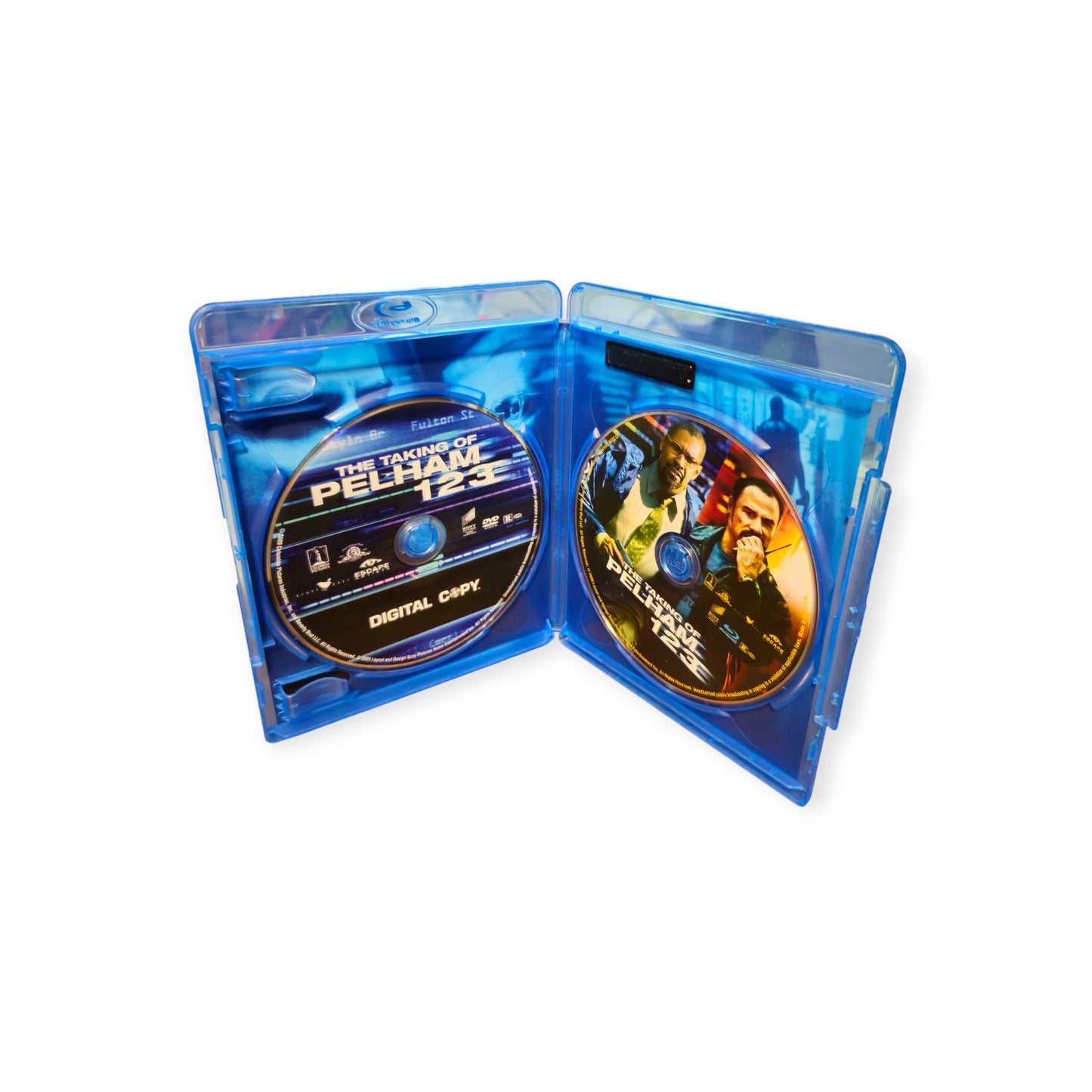 The Taking Of Pelham 1 2 3 - Perfect Discs - Blu Ray - Dvd - John Travolta