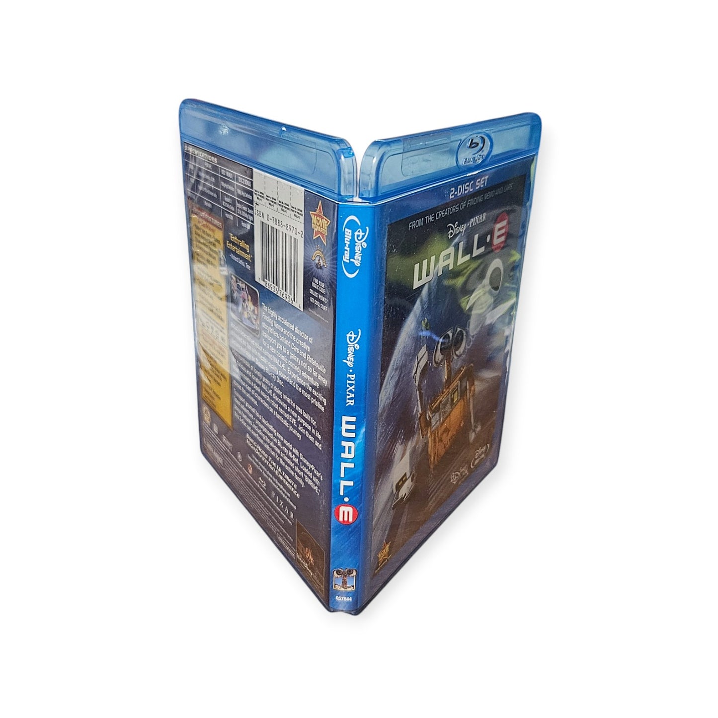 Wall E - 2 Disc Set - Blu Ray - Disney
