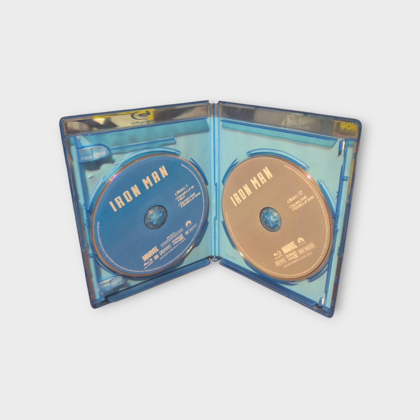 Iron Man - Two-Disc Ultimate Edition - Perfect Disc - Blu Ray