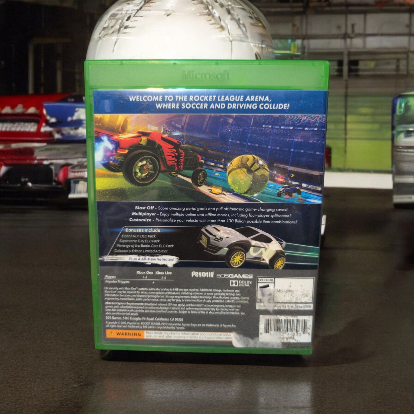 Rocket League - Collector's Edition - Near Perfect Disc - Xbox One - Microsoft