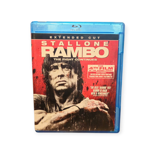 Rambo The Fight Continues - Perfect Disc - Extended Cut - Blu Ray - Unrated