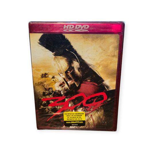 300 - 2007 - HD DVD - Brand New Factory Sealed - Collector Case Color