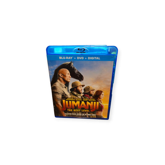 Jumanji - The Next Level - Perfect Discs - Blu Ray  - Jack Black