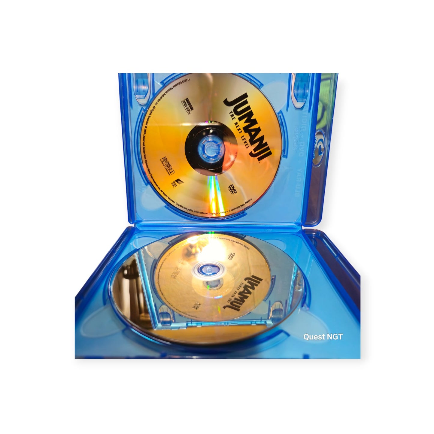 Jumanji - The Next Level - Perfect Discs - Blu Ray  - Jack Black