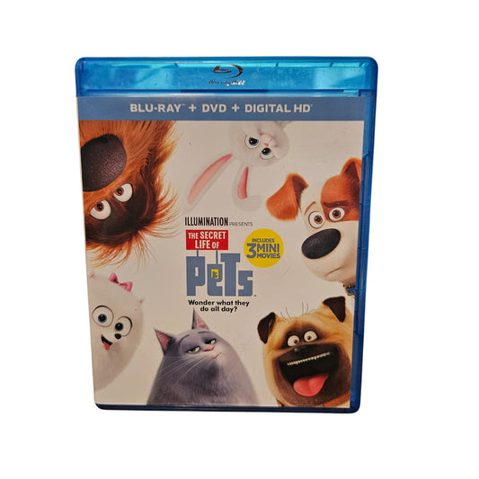 The Secret Life Of Pets - Perfect Discs - Blu Ray - Dvd