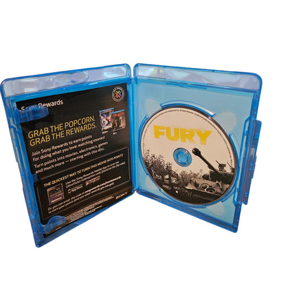 Fury - Discs Are Perfect - Blu Ray - Dvd - Brad Pitt - Slip Cover