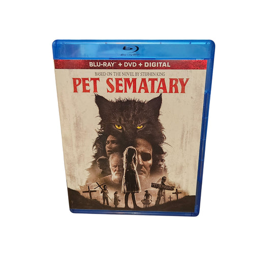 Pet Sematary - Perfect Discs - Blu Ray - Dvd - 2019 - Stephen King