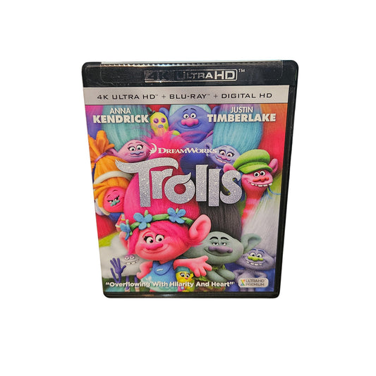 Trolls - Perfect Discs - 4k Ultra Hd - Blu Ray - Justin Timberlake