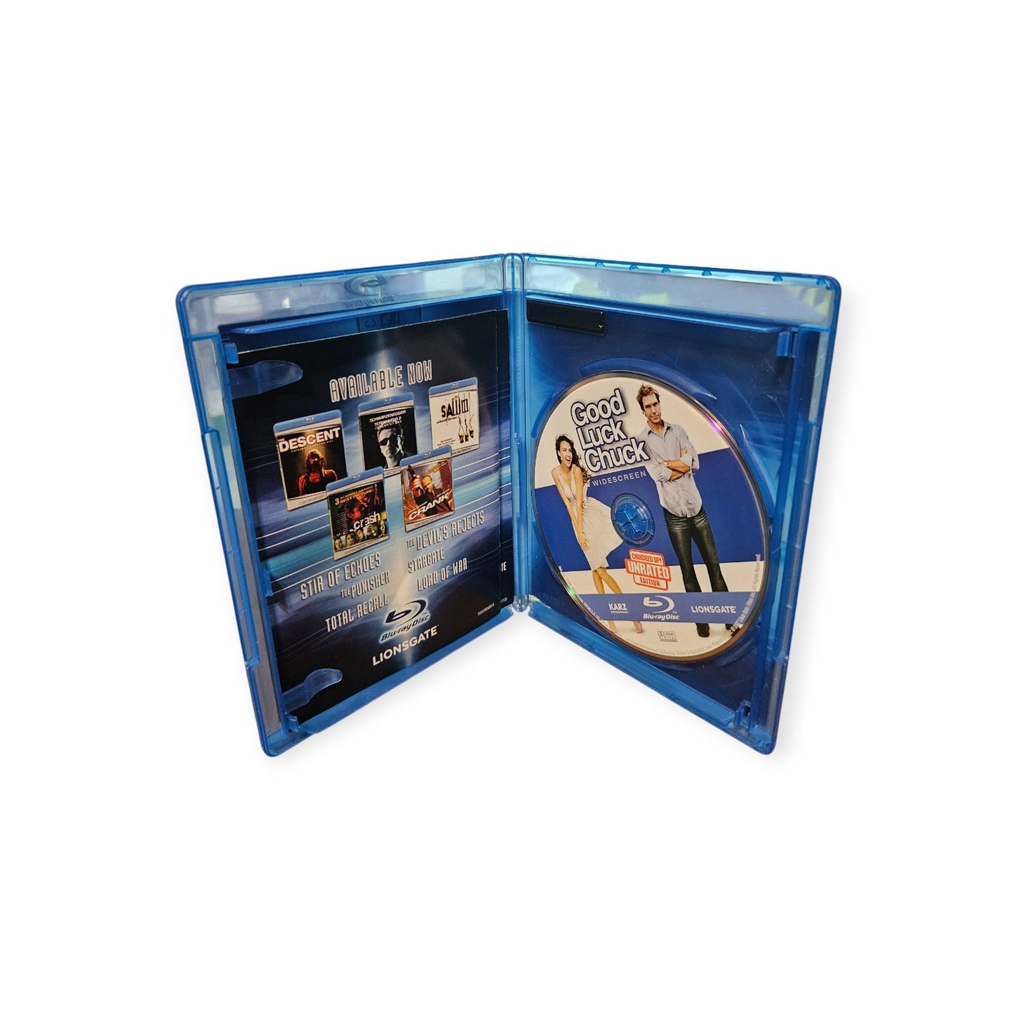 Good Luck Chuck - Perfect Disc - Unrated - Blu Ray - Dane Cook - Jessica Alba