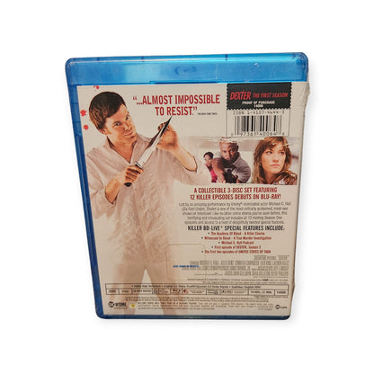 Dexter - The Complete First Season - Sealed -  3 Disc Set