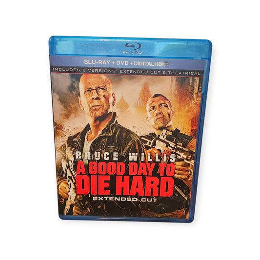 A Good Day To Die Hard - Extended Cut - Perfect Discs - Blu Ray - Dvd