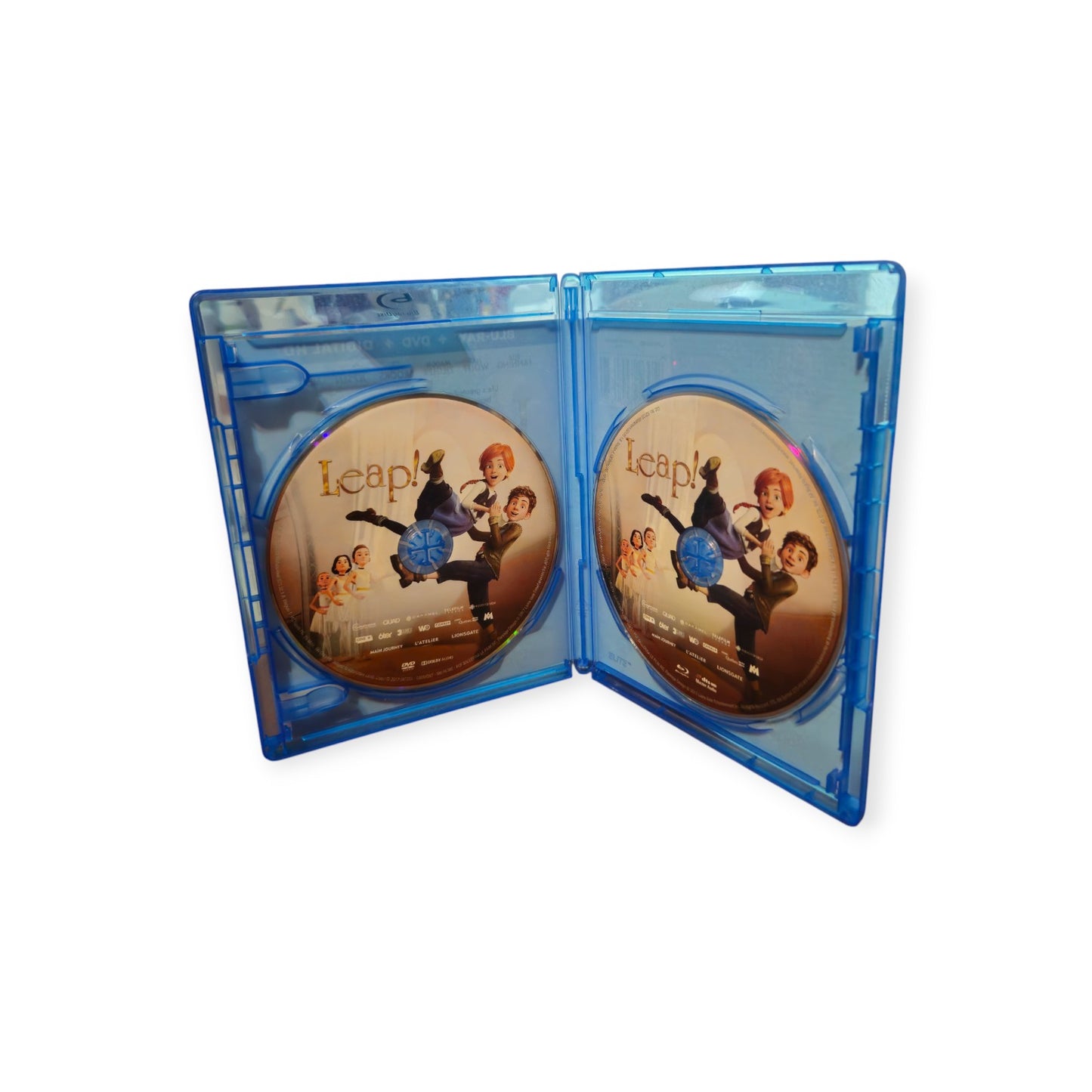 Leap ! - Perfect Discs - Slip Cover - Blu Ray - Dvd - Elle Fanning