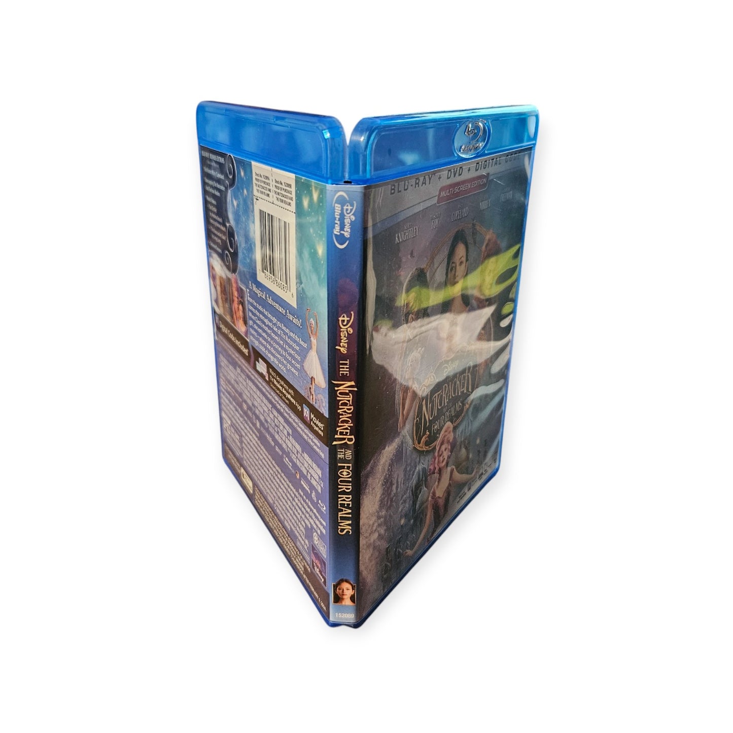 The Nutcracker And The Four Realms - Perfect Br Disc - Slip Cover - Disney