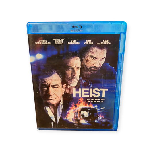 Heist - Perfect Disc - Blu Ray - Robert De Niro - Dave Bautista