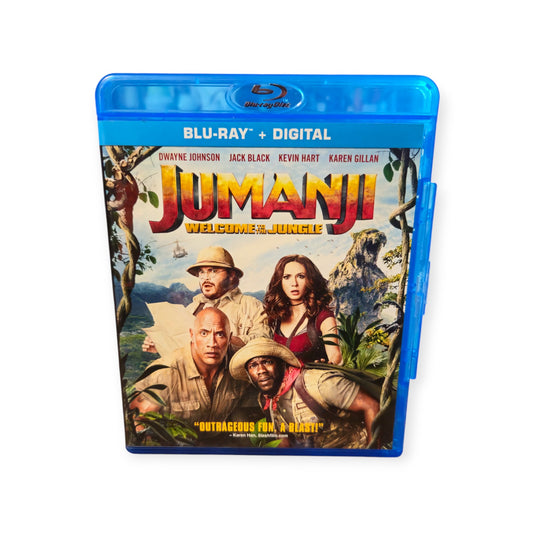 Jumanji  Welcome to the Jungle - Perfect Disc - Blu Ray- Kevin Hart