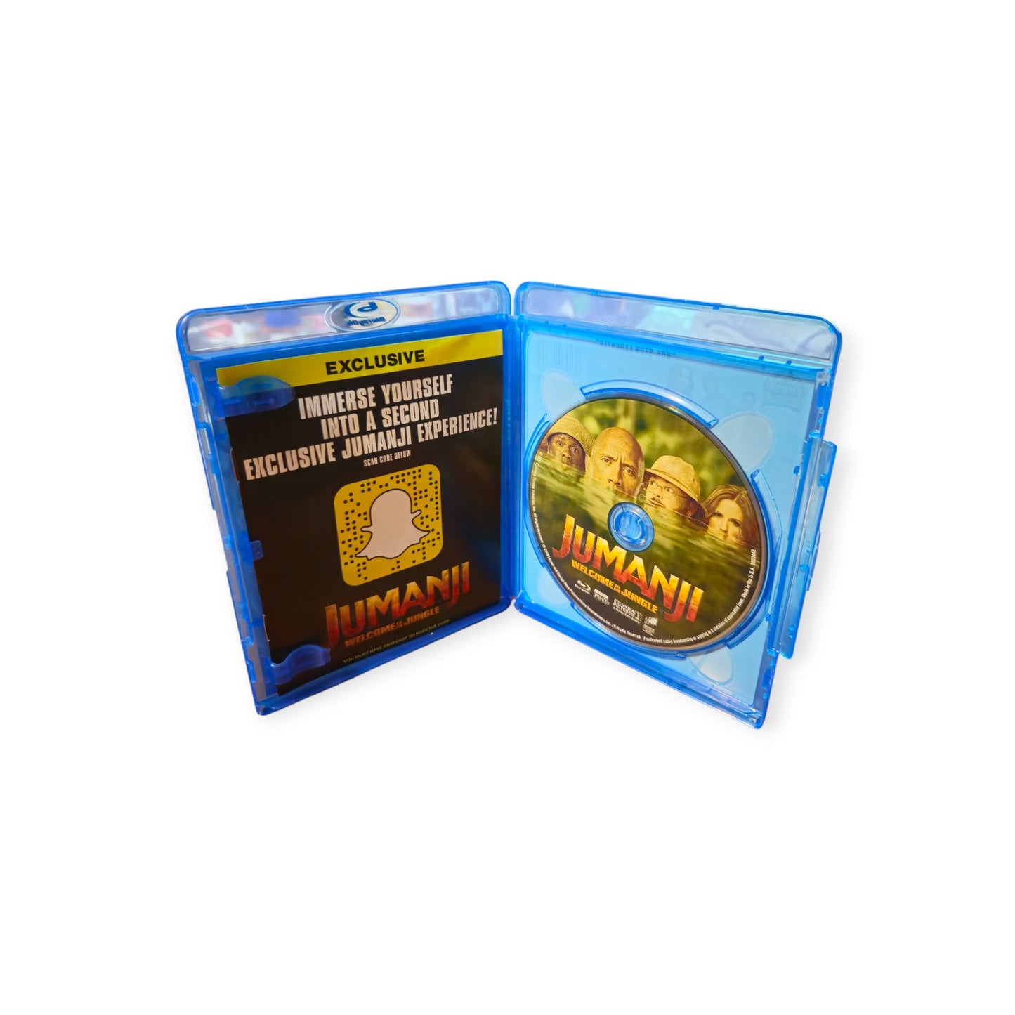 Jumanji  Welcome to the Jungle - Perfect Disc - Blu Ray- Kevin Hart