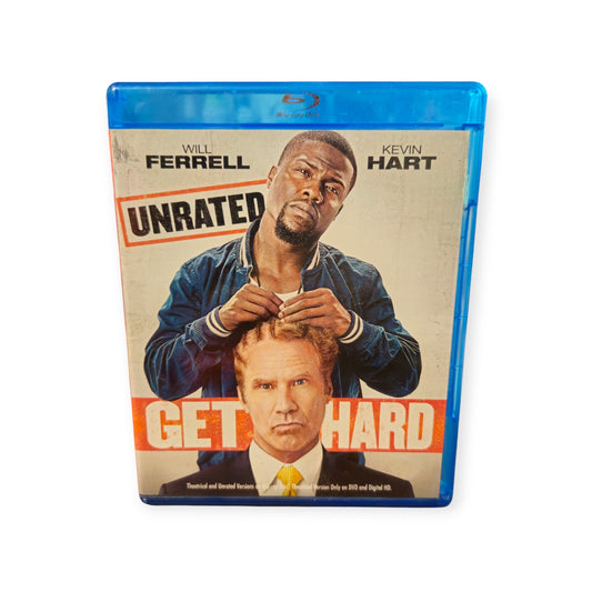 Get Hard - Unrated - Perfect Discs - Blu Ray - Dvd - Kevin Hart - Will Ferrell