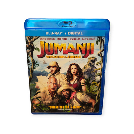 Jumanji - Welcome To The Jungle - Perfect Disc - Blu Ray - Jack Black