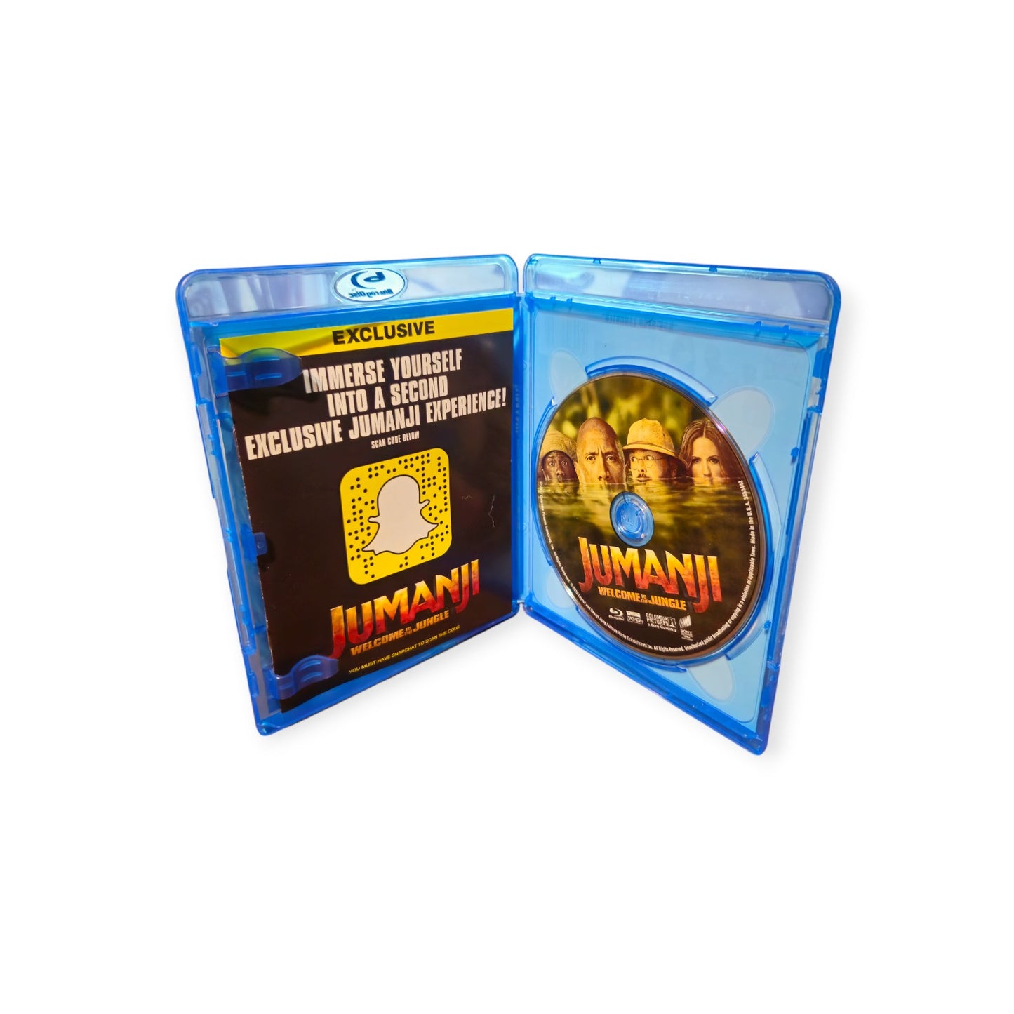 Jumanji - Welcome To The Jungle - Perfect Disc - Blu Ray - Jack Black