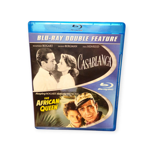Casablanca - African Queen - Perfect Discs - Blu Ray - 2 Disc - Humphrey Bogart