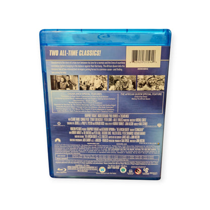 Casablanca - African Queen - Perfect Discs - Blu Ray - 2 Disc - Humphrey Bogart