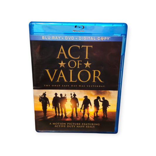 Act of Valor - Perfect Discs - Blu Ray - Dvd