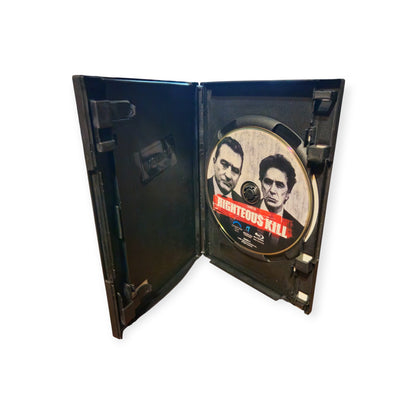 Righteous Kill - Perfect Disc - Blu Ray - Deniro - Pacino - Blockbuster Case