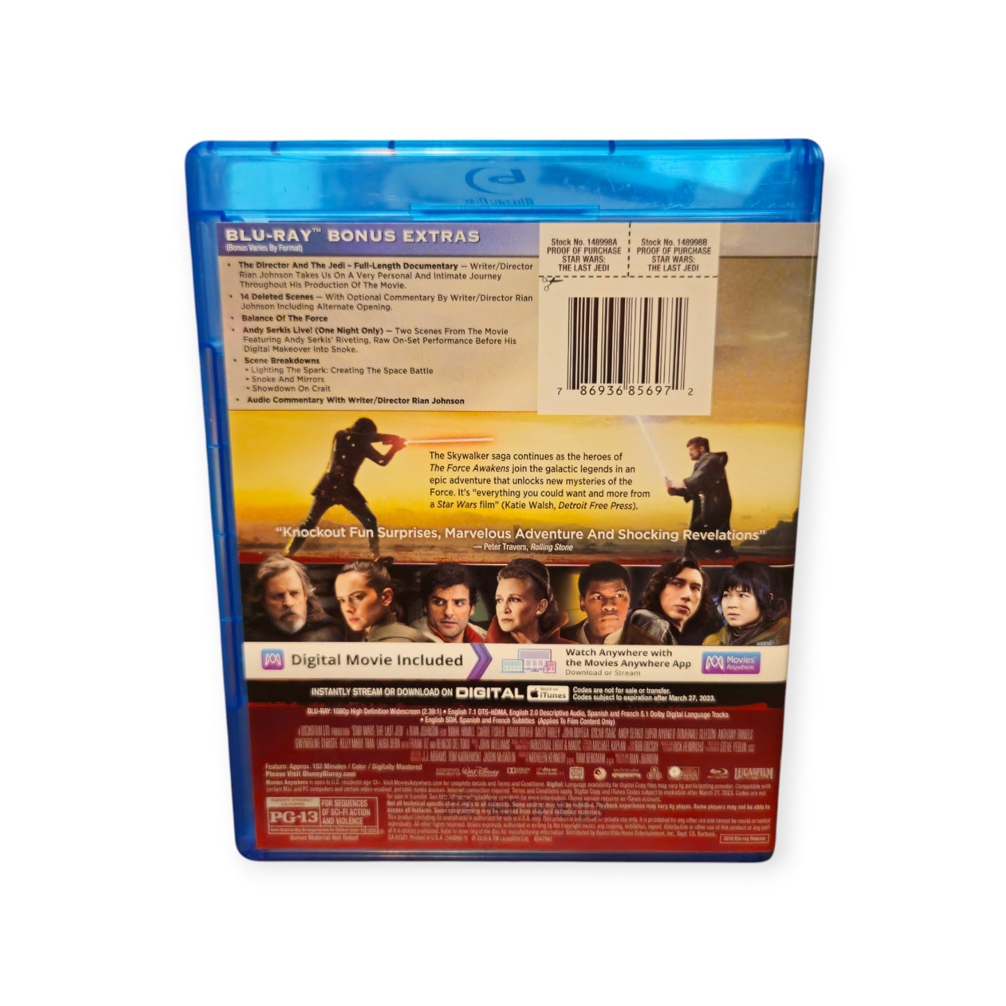 Star Wars - The Last Jedi - Perfect Disc