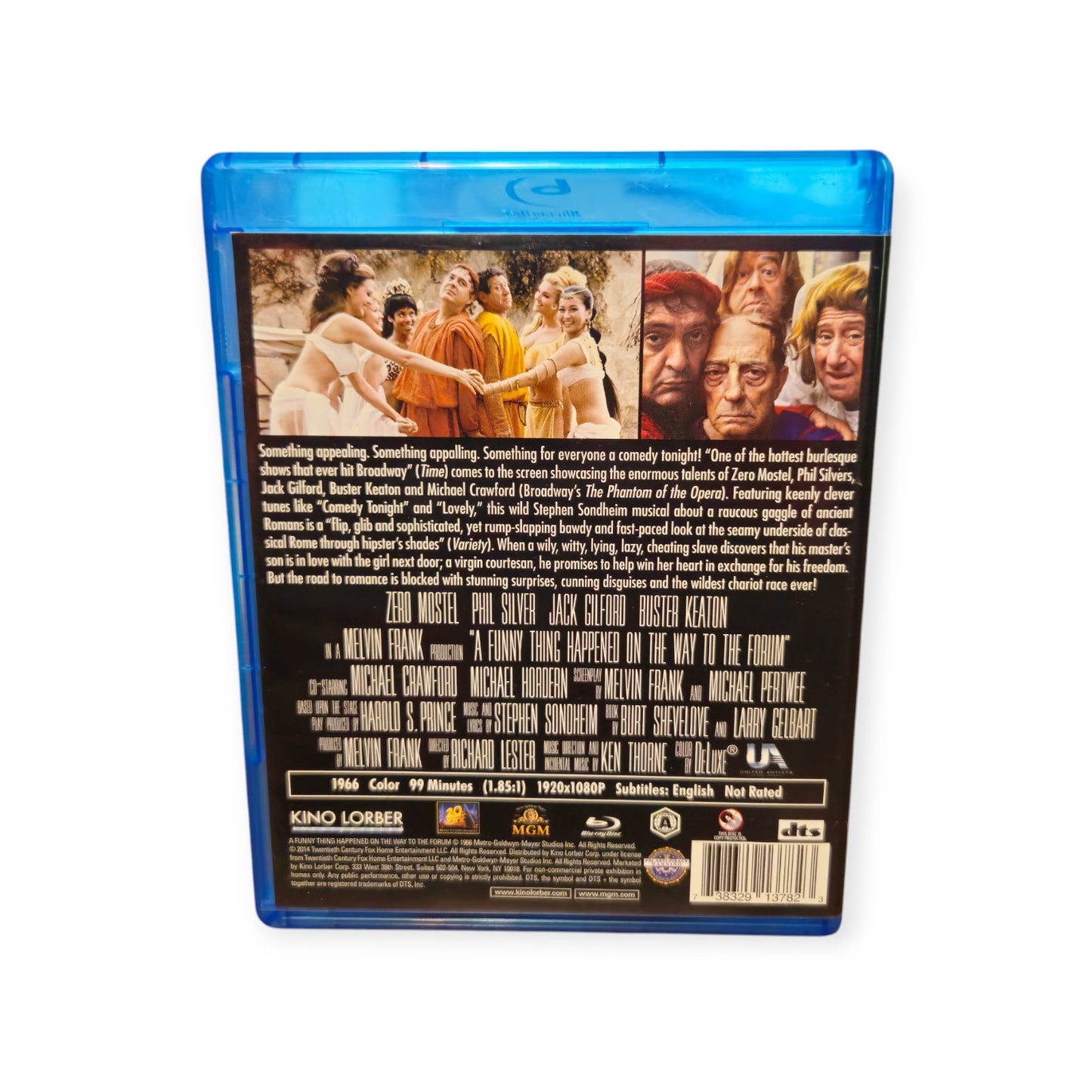 A Funny Thing Happened On The Way To The Forum - Perfect Disc - Blu Ray