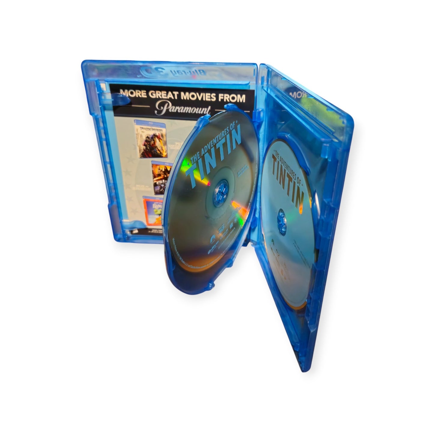 The Adventures Of Tintin - All Discs Perfect - Limited - Blu Ray - 3D - Dvd