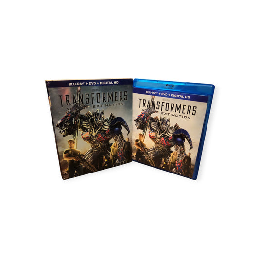 Transformers - Age Of Extinction - Perfect Discs - Slip Cover - Blu Ray - Dvd