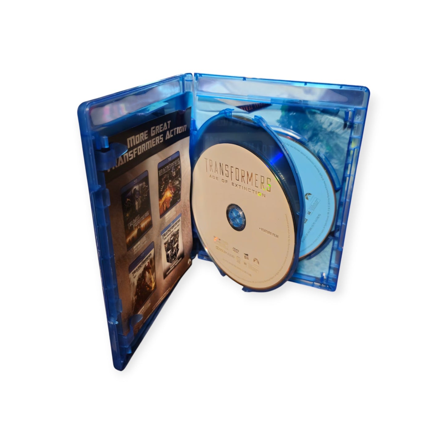 Transformers - Age Of Extinction - Perfect Discs - Slip Cover - Blu Ray - Dvd