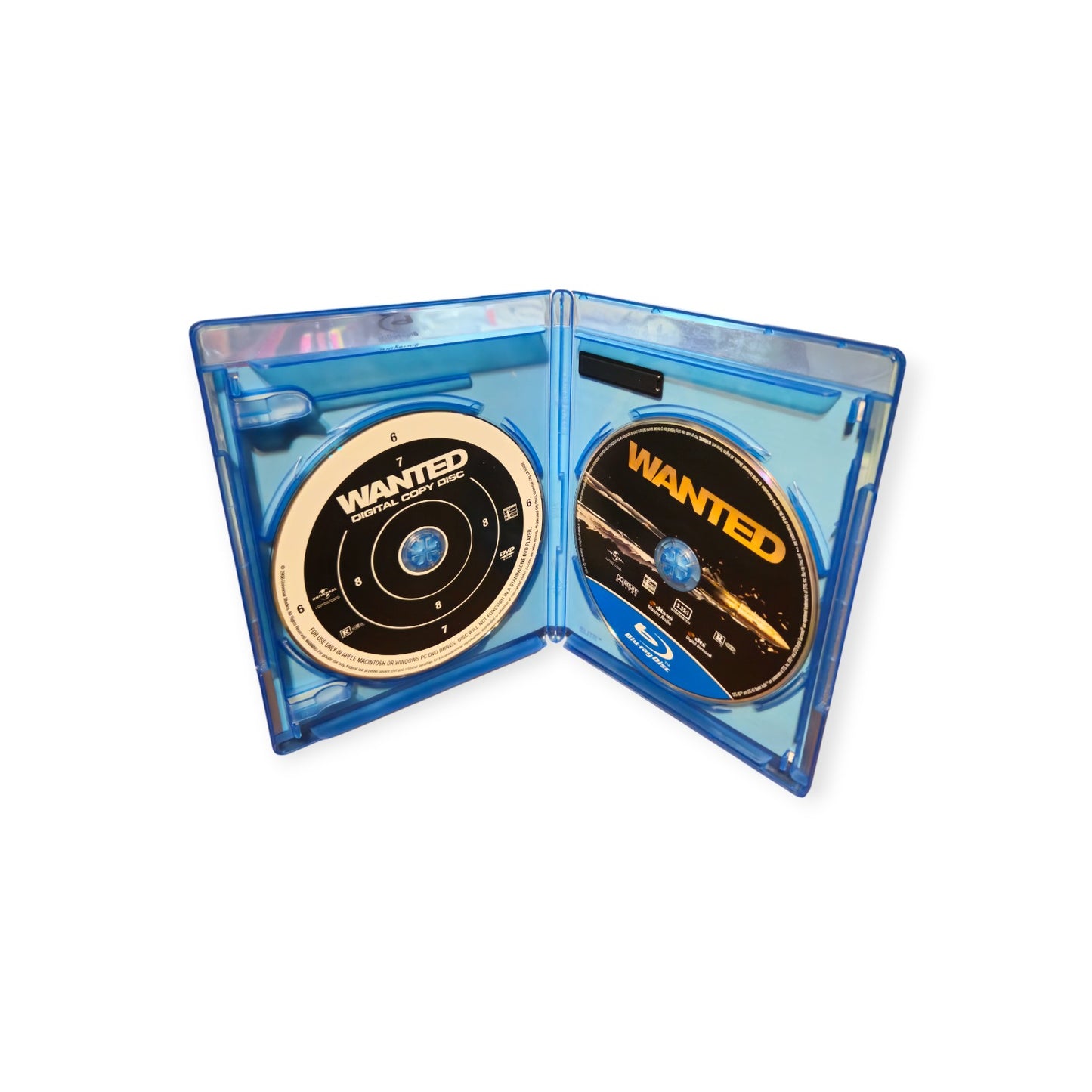 Wanted - Perfect Discs - Blu Ray - Dvd - Original Inserts - Chris Pratt - Common
