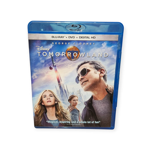 Tomorrowland - Perfect Br Disc - Blu Ray - Dvd - George Clooney - Disney