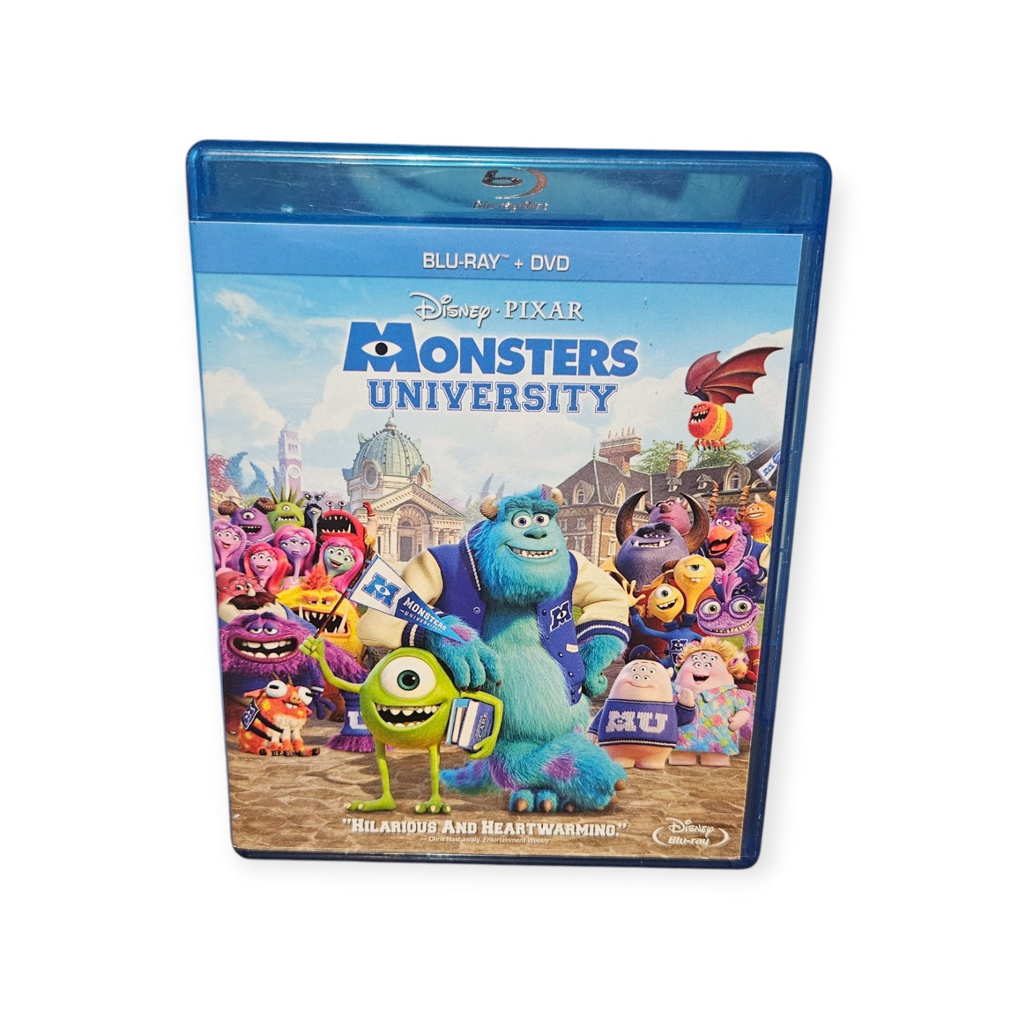 Monsters University - Perfect Br Disc - 3 Disc Set - Blu Ray - Dvd - Disney