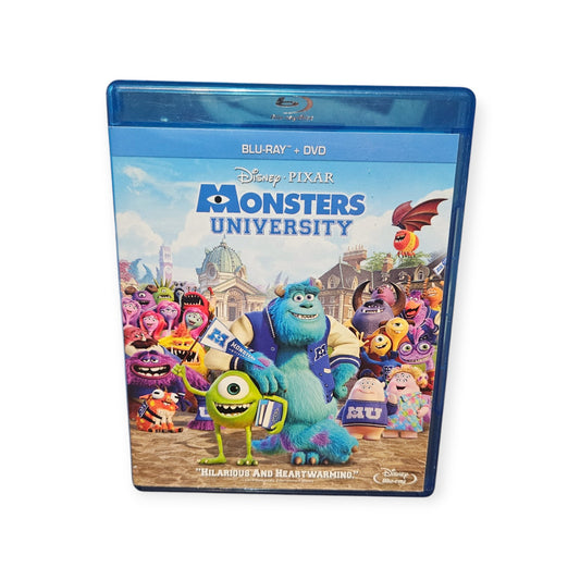 Monsters University - Perfect Br Disc - 3 Disc Set - Blu Ray - Dvd - Disney