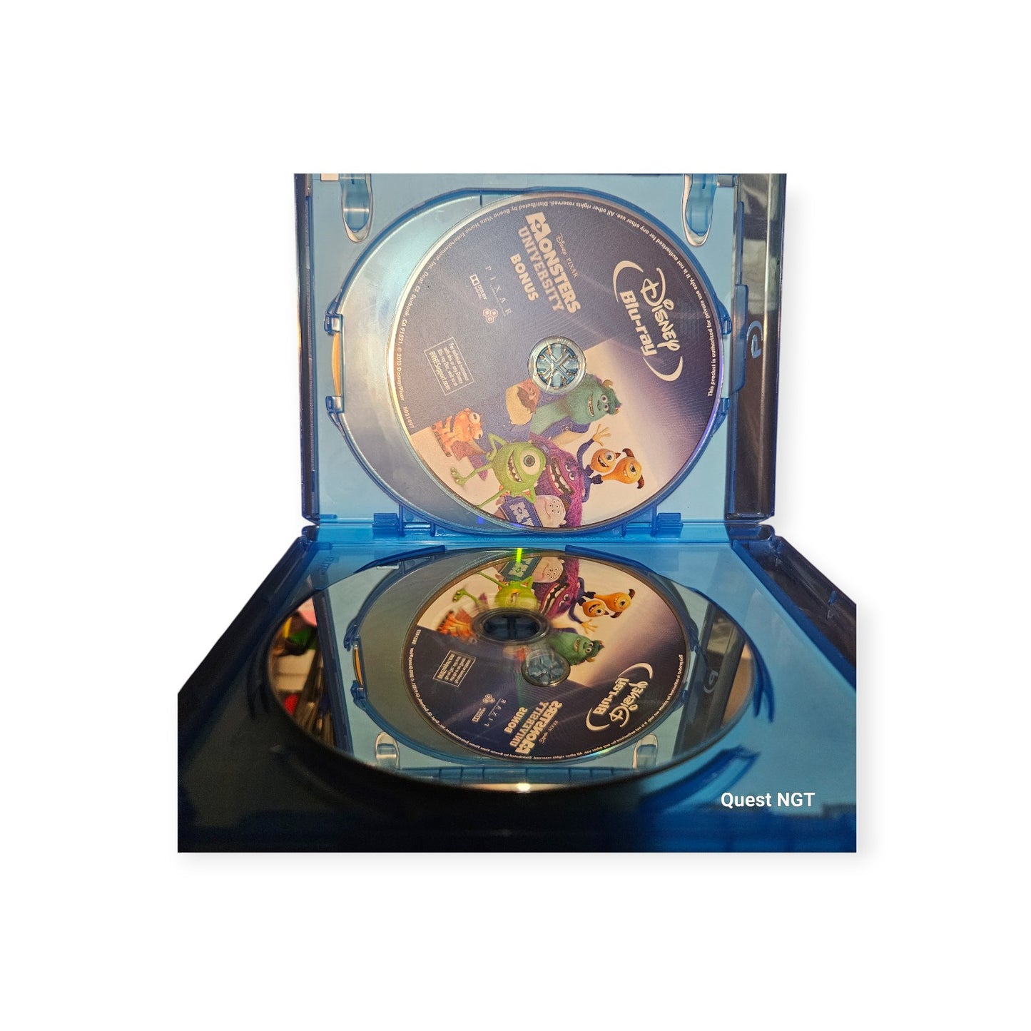 Monsters University - Perfect Br Disc - 3 Disc Set - Blu Ray - Dvd - Disney