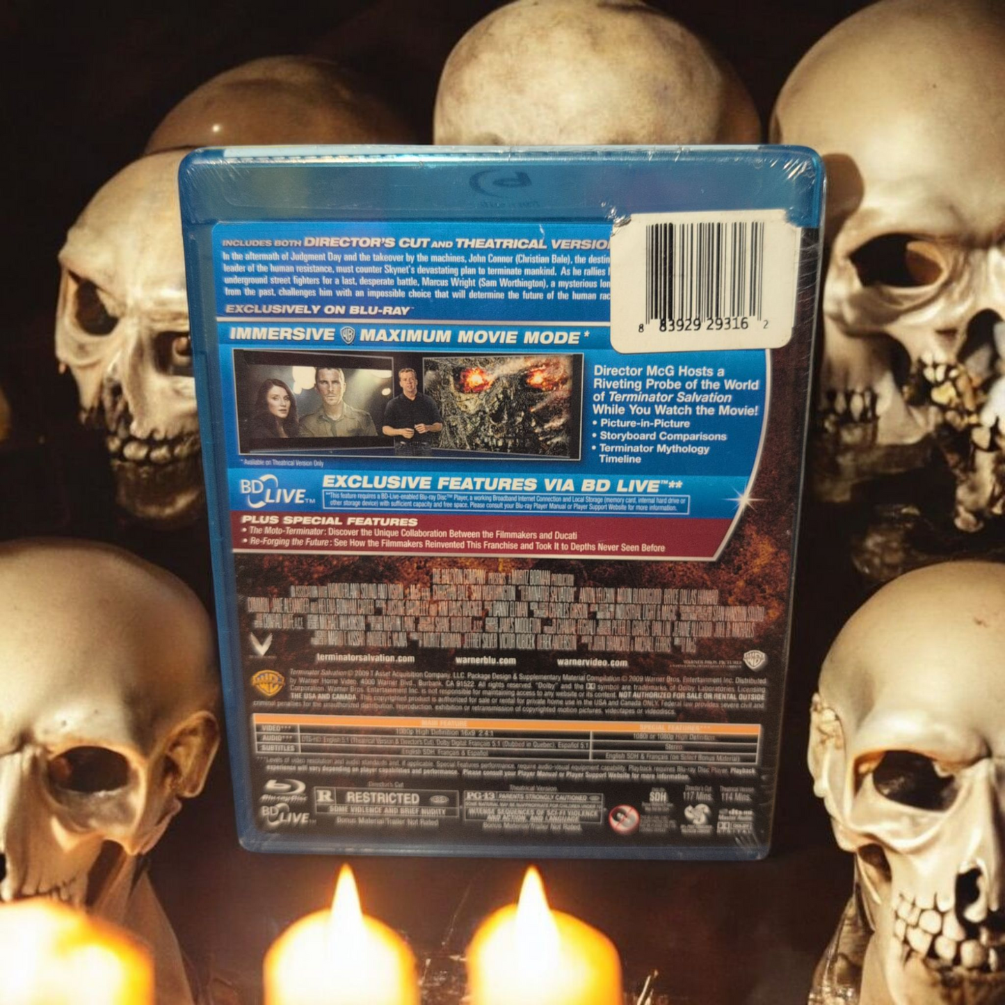 Terminator Salvation - Sealed - Two-Disc Director's Cut - Blu-ray
