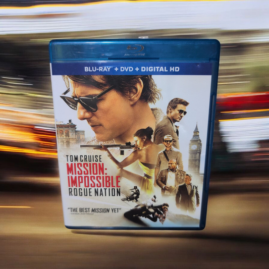 Mission Impossible Rogue Nation - Perfect Discs - Blu-ray - Dvd - Tom Cruise