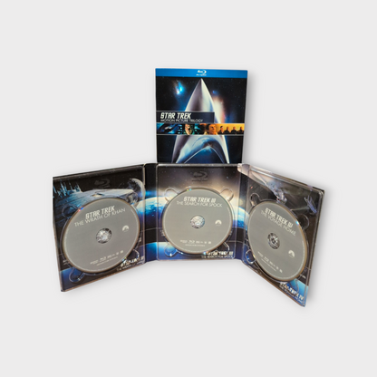 Star Trek Motion Picture Trilogy - Blu Ray - Perfect Discs - Original Inserts