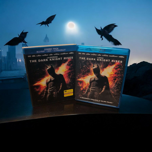 The Dark Knight Rises - Perfect Discs - Slip Cover - Batman - Blu Ray - Dvd