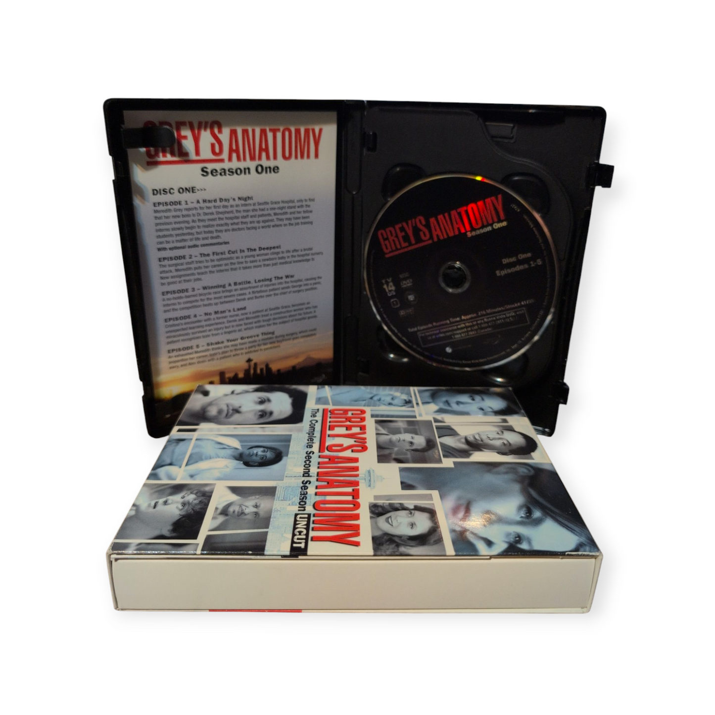 Greys Anatomy - The Complete Second Season Uncut DVD - Complete Season One