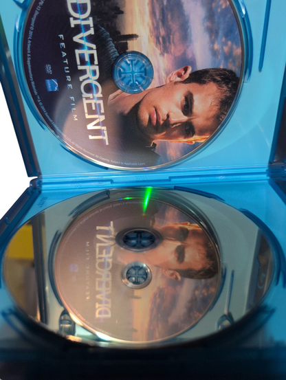 Divergent - Perfect Discs - Blu-ray + DVD - Original Tattoos - Free Shipping