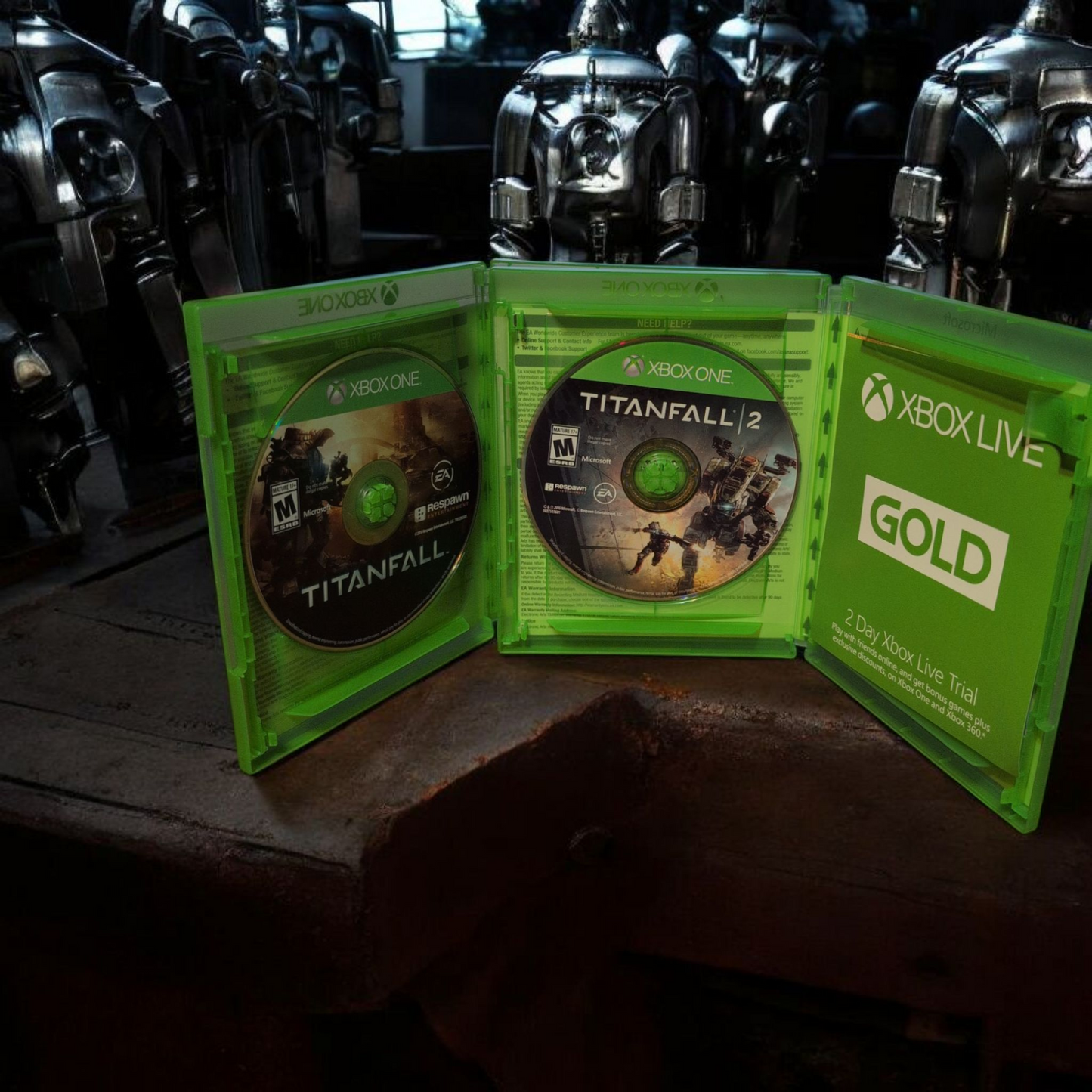 Titan Fall - Titan Fall 2 Combo - Xbox One - Perfect Discs - Combo - Collection