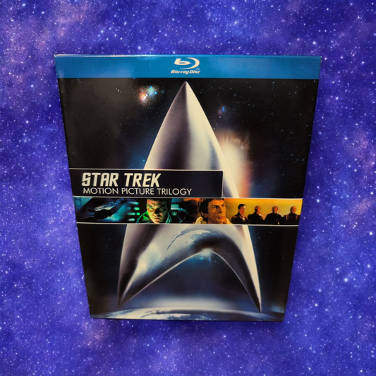 Star Trek Motion Picture Trilogy - Blu Ray - Perfect Discs - Original Inserts