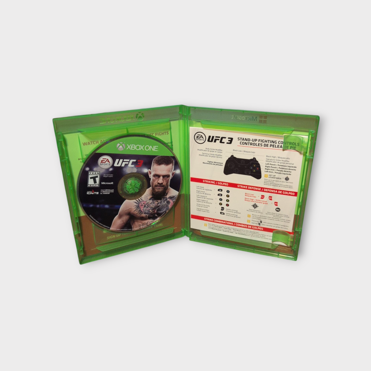 UFC 3 - Xbox One - Perfect Disc - Xbox X Enhanced - EA Sports - Conner McGregor